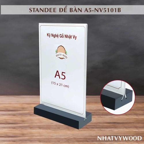 Menu mica để bàn